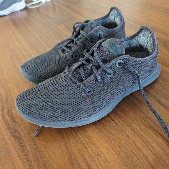 Allbirds Gray Men's Tree Runners - Picture 1 of 3